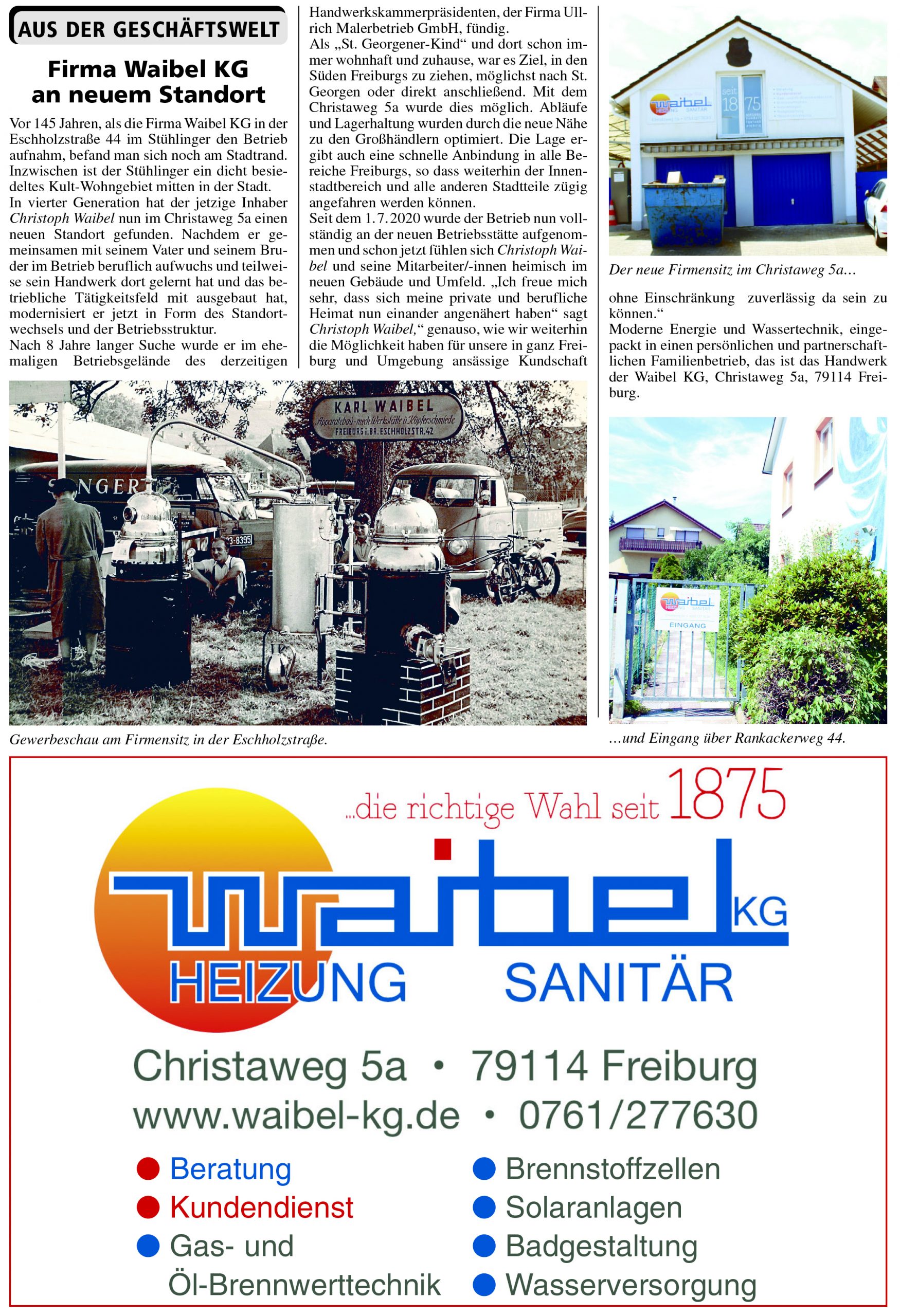 St. Georgener Bote – Umzug